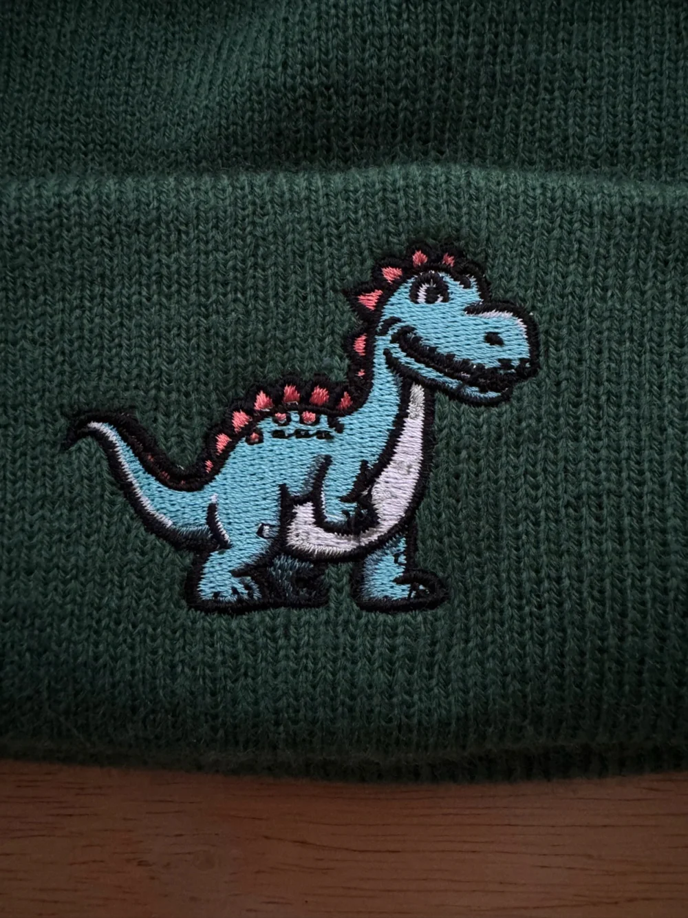 COAL Green Dino Beanie